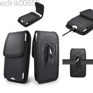 Universal For iPhone 15 14 13 12 11 Pro Phone Belt Pouch Holster Case Cover - Picture 1 of 10