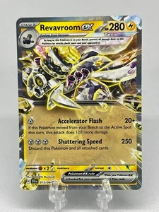 Pokemon TCG Revavroom EX 015/064 verhüllte Fabel doppelt selten SFA Englisch 2024 Neuwertig - Bild 1 von 2