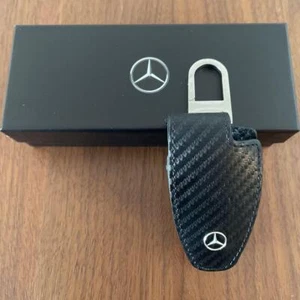 Mercedes Benz Collection Key case for CLA45AMG 2017 Cowhide Used damaged - Picture 1 of 11