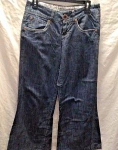 Miss Bisou WIde LEg Jeans Denim Y2K Blue Womens sz 29 rn# 93677 Vintage - Picture 1 of 5