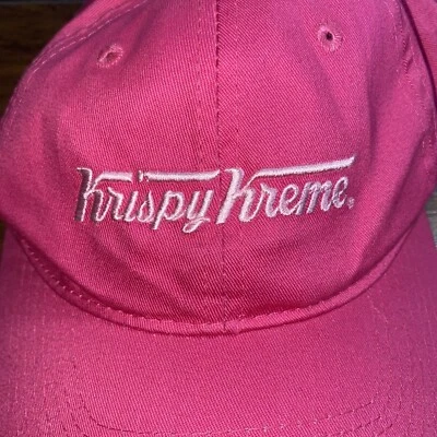 De Colección Krispy Kreme Rosa Caliente Sombrero Gorra Cáncer de Mama Mes Ajustable Ajustable Foto 1 de 4