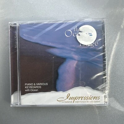 The Ocean's Edge Piano & Various Keyboards with Ocean sounds Impressions CD 1996 Foto 1 de 4