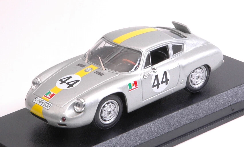Modellino auto scala 1:43 Best Model  PORSCHE ABARTH N.44 10th TARGA FLORIO  ... - Immagine 1 di 1