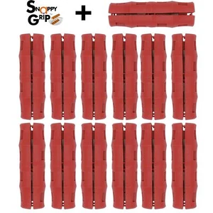Snappy Grip Red Ergonomic Bucket Handles Bakers Dozen 13 Handles - Picture 1 of 2