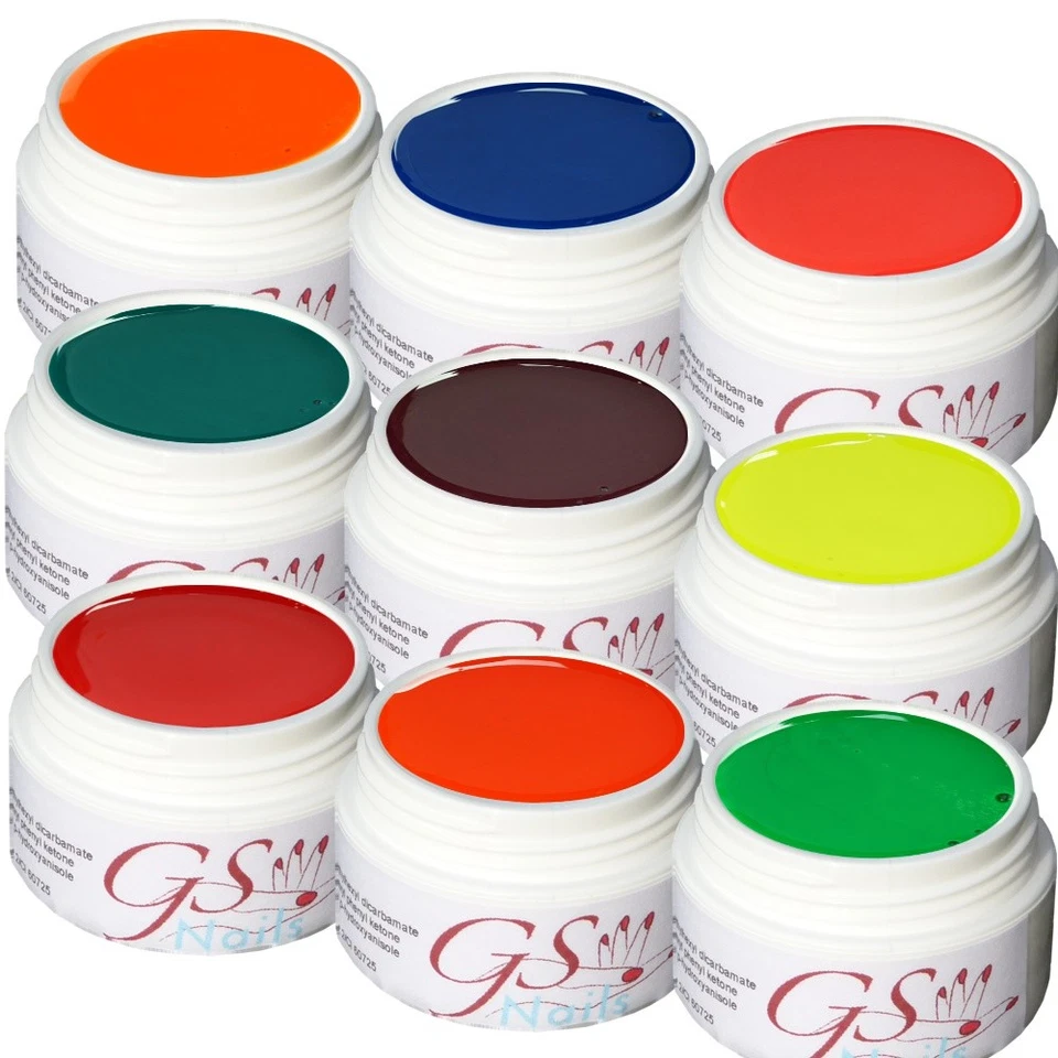 GS-Nails UV Neon-Gel 5 ml Made in Germany - Bild 1 von 1