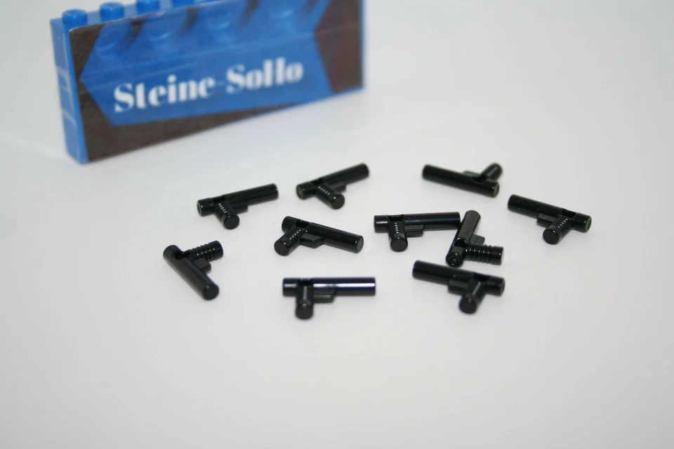 Lego (c) 10x Pistole klein Blaster - Star Wars - schwarz - 60849 -Gun - Zubehör