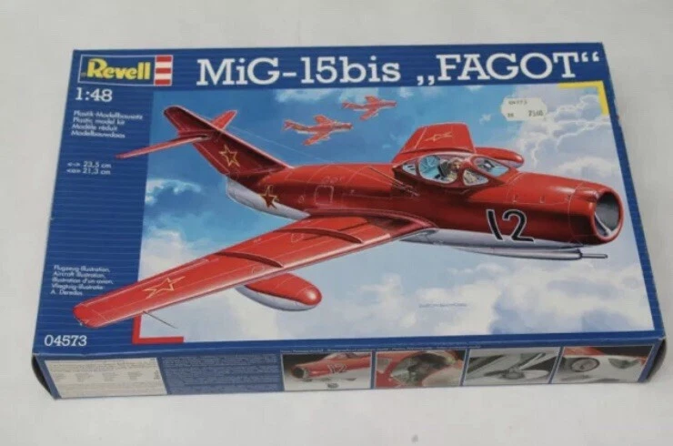 1/48 REVELL MIG-15bis FAGOT 04573 MODEL KIT - Immagine 1 di 1