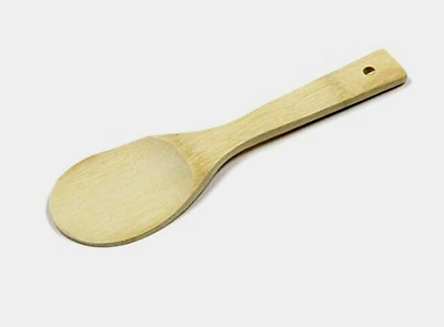 CHEF CRAFT 20640 BAMBOO WOODEN 9" WOK RICE PADDLE SPOON TOOL - Image 1 of 3