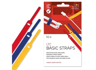 LABEL THE CABLE Hook and Loop Cable Ties for Cable Management -Bundle Your Cable - Image 1 of 4