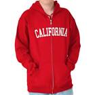California Athletic Vacation CA Pride Gift Adult Zip Hoodie Jacket Sweatshirt