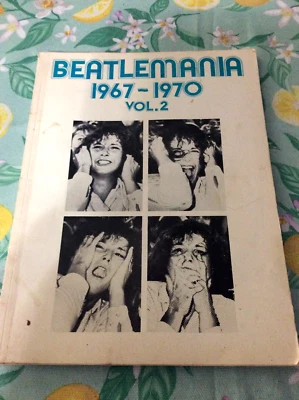 BEATLEMANIA 1963-1966 VOL. 2 Piano Vocal Guitar Songbook Sheet Music 1986 - Image 1 of 4