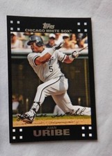 2007 Topps #441-660 Baseball Card Pick one