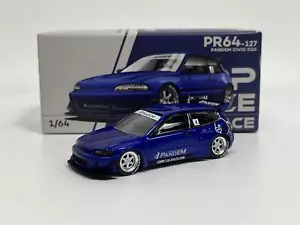 Pandem Civic EG6 blau metallic 1:64 Pop Race PR640127 - Bild 1 von 7