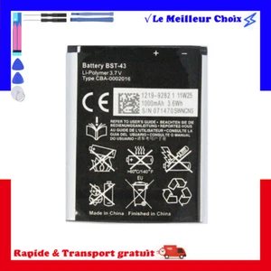 BST-43 / BST43 Battery pour WT13I U100 U100i J10 J20 J108 J108i S001 CK13I T715 - Zdjęcie 1 z 7