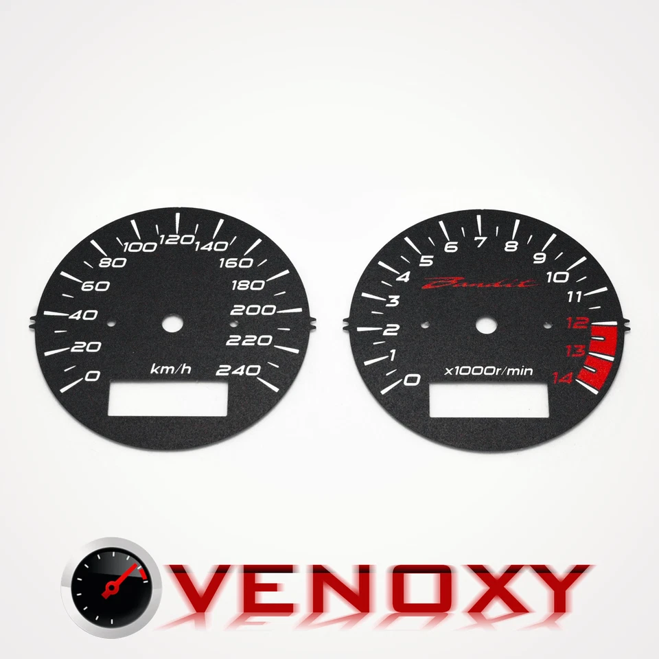 Suzuki GSF 600 Bandit 2002-2004 KM/H mercado de accesorios caras calibre negro Foto 1 de 1