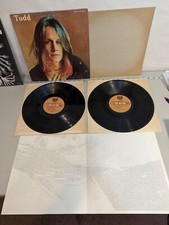 Todd Rundgren TODD Double Vinyl Record 1974 Bearsville Good+ Cond. Tested Fine