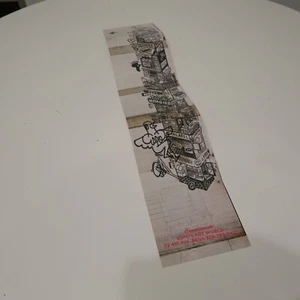 RARO PROMO STEPHEN POWERS ESPO BIKE 10 CARRITO DE COMIDA VOLANTE 5"x24" impreso libro de carteles - Imagen 1 de 8