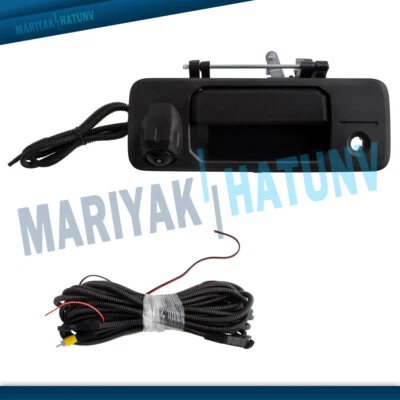 Cámara con manija de puerta trasera de reversa para Toyota Tundra 2014-20 Tacoma 2016-22 Foto 1 de 4