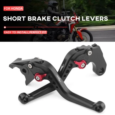 Palancas de embrague de freno cortas para HONDA CRF1000L Africa Twin 1000/deportes de aventura Foto 1 de 4