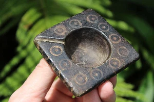 Middle East carved stone - oil lamp, circa 2500 BC - Picture 1 of 12