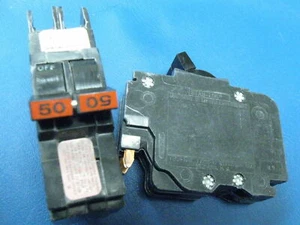  NC250-Slim  50 Amp 2 Pole Federal Pacific / American breaker type,50A,208- 240V - Picture 1 of 2