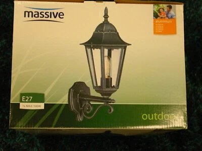 Massive   Außenlampe     230V     E27    max 100W / LED  - Bild 1 von 4
