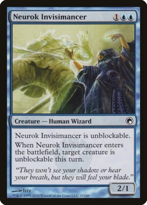 MTG Scars of Mirrodin Neurok Invisimancer Near Mint English Magic Card 🧙🏽176 - Image 1 of 2