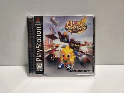Chocobo Racing (Sony PlayStation 1, 1999) PS1 Complete with Registration Card - Image 1 of 4