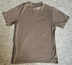 Camisa Eddie Bauer Motion Para Hombre Marrón Rendimiento Manga Corta S Pequeña FREEDRY - Imagen 1 de 5