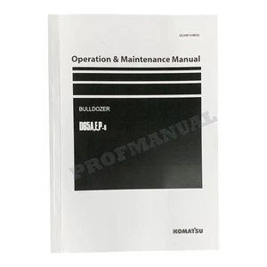 Manual de mantenimiento de operación del operador de la excavadora Komatsu D65E-6 - Imagen 1 de 2