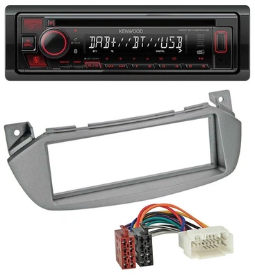 Kenwood MP3 CD USB Bluetooth DAB Autoradio für Nissan Pixo UA0 09-13 Suzuki Alto - Bild 1 von 4