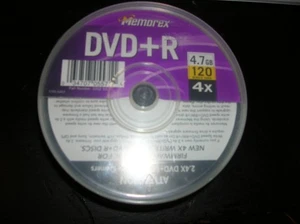 Memorex DVD+R 25 pack - 4.7 GB - 120 minute videos - Picture 1 of 4
