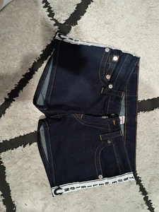 True Religion Size 26 Women's Shorts Stretch Jean Dark Blue - Picture 1 of 6