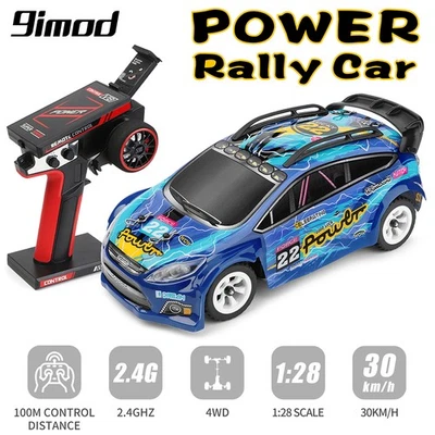 Wltoys 284010 2.4G 4WD 30km/h RC 1/28 Rally Drift Car 3 Battery Remote Controler - Image 1 of 4