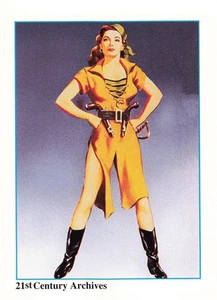 Yvonne De Carlo – Jon Whitcomb Art – Buccaneer’s Girl – Hollywood Pinups Card #1 - Picture 1 of 2
