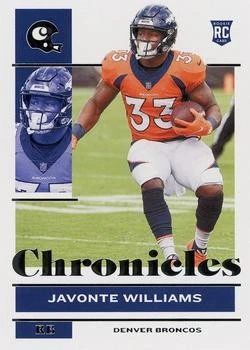 2021 Panini Chronicles #31 Javonte Williams - Image 1 of 2
