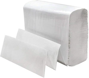 Prefect Stix White Multifold Paper Towels- Pack of 2-250Ct. Total 500 Towels - Picture 1 of 12
