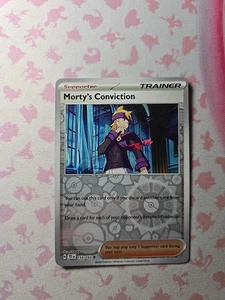 Morty's Conviction 155/162 SV05: Temporal Forces Reverse Holo - Picture 1 of 4