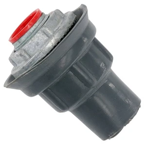 PERMA-COTE PMST-4 PVC COATED CONDUIT KNOCKOUT HUB, 1-1/4" - Picture 1 of 3