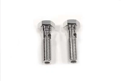 Breather Bolt Set Chrome fits Harley Davidson - Image 1 of 2