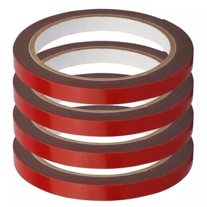 4 Rolls Double Sided Tape Heavy Duty Mounting Tape for Car Home and Office 9.8FT - Picture 1 of 10