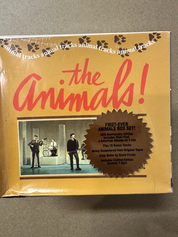 The Animals! - 50th Anniversary Box Set - 5 CDs, Notes by David Fricke, T-shirt Foto 1 de 4