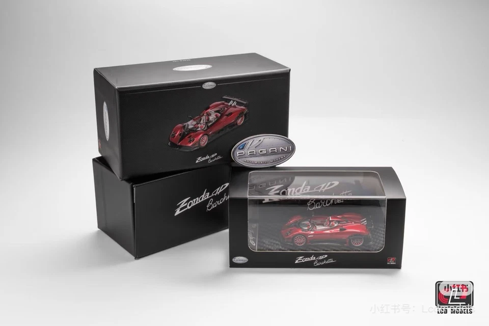 ЖК-модели 1:64 Pagani Zonda HP красные 2025 APAxpo Foshan эксклюзивная модель автомобиля подарки - Изображение 1 из 1