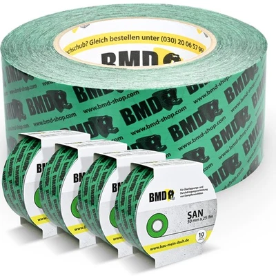 5x Klebeband Dampfbremse Dampfsperre Dampfsperrfolie Dampfbremsen Folie Dach OSB - Bild 1 von 4