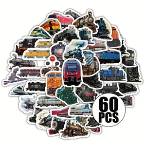 60-10 Pegatinas Artesanales Tren Locomotora Tren de Vapor Álbumes de Recortes Arte Niños Adultos - Imagen 1 de 8