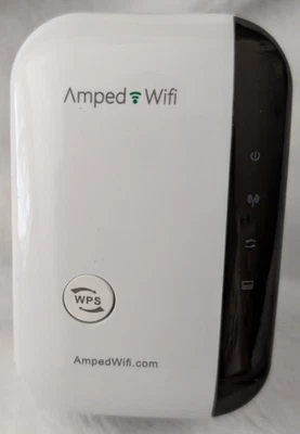 Open Box Amped WiFi Wireless Repeater Pre-Owned - Image 1 of 4