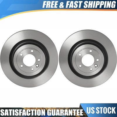 Задний тормозной ротор Brembo 2 подходит для Land Rover Range Rover 2013-2018 годов выпуска - Изображение 1 из 4