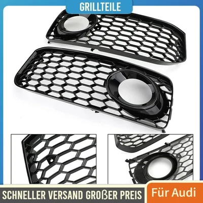 Faro antiniebla embellecedor rejilla parachoques para Audi A5 S-Line S5 B8 RS5 2008-12 - Imagen 1 de 4