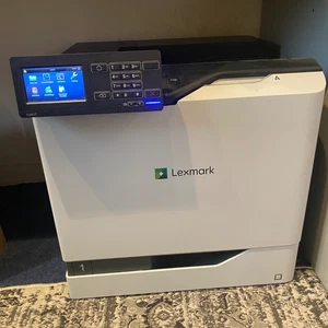 Lexmark CS827de A4 Colour Laser Printer Toners worth £400 Inc. (needs servicing) - Picture 1 of 4