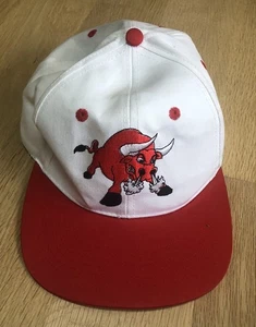 Tucson Toros MiLB Baseball Hat White Red Bull Logo Cap Outdoor Cap - Picture 1 of 6